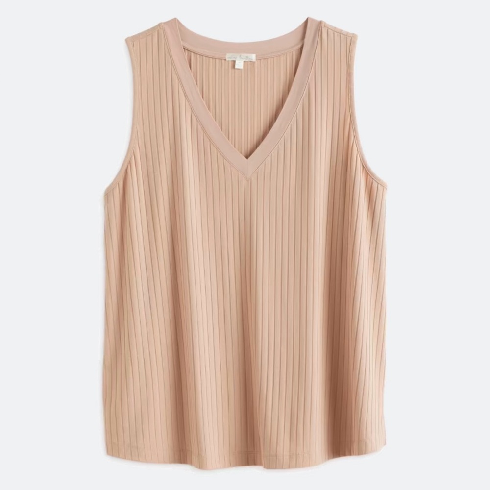 Stitch Fix | Nine Britton V Neck Ribbed Knit Top